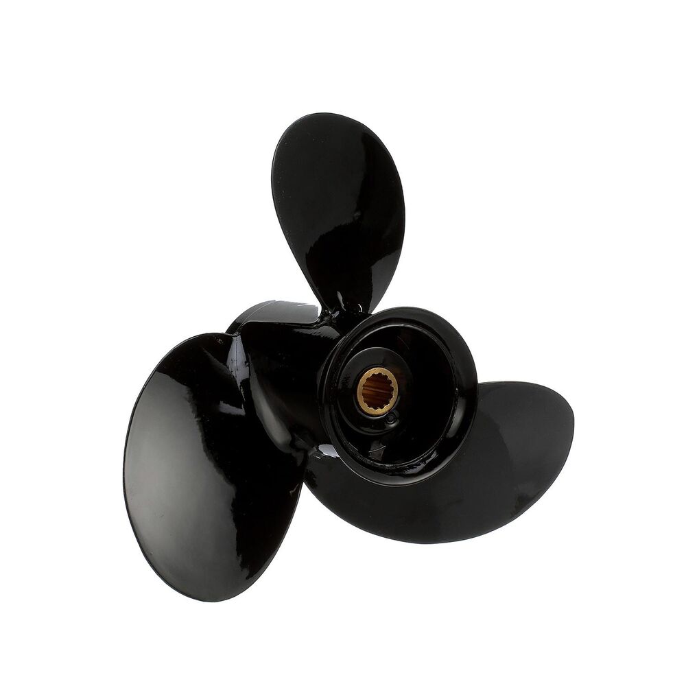 Quicksilver QA2175R Black Diamond aluminum propeller manufacturer view 2