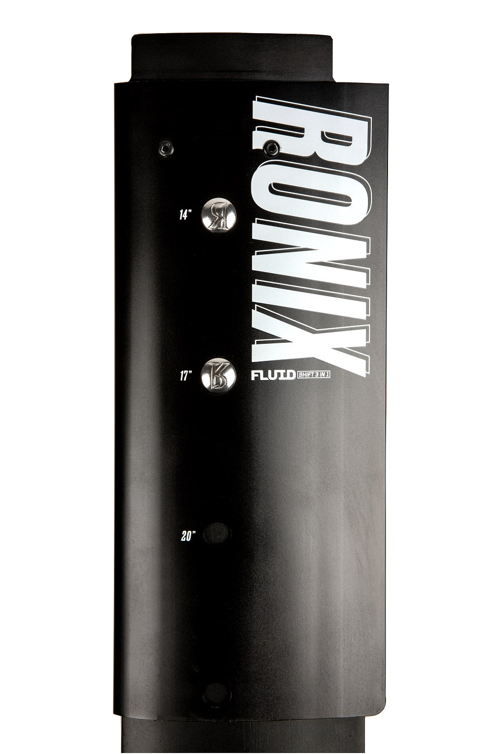 Ronix Alloy - Fluid Shift 3 in 1 Mast - Black / White - 14-20in. / 35 - 51cm