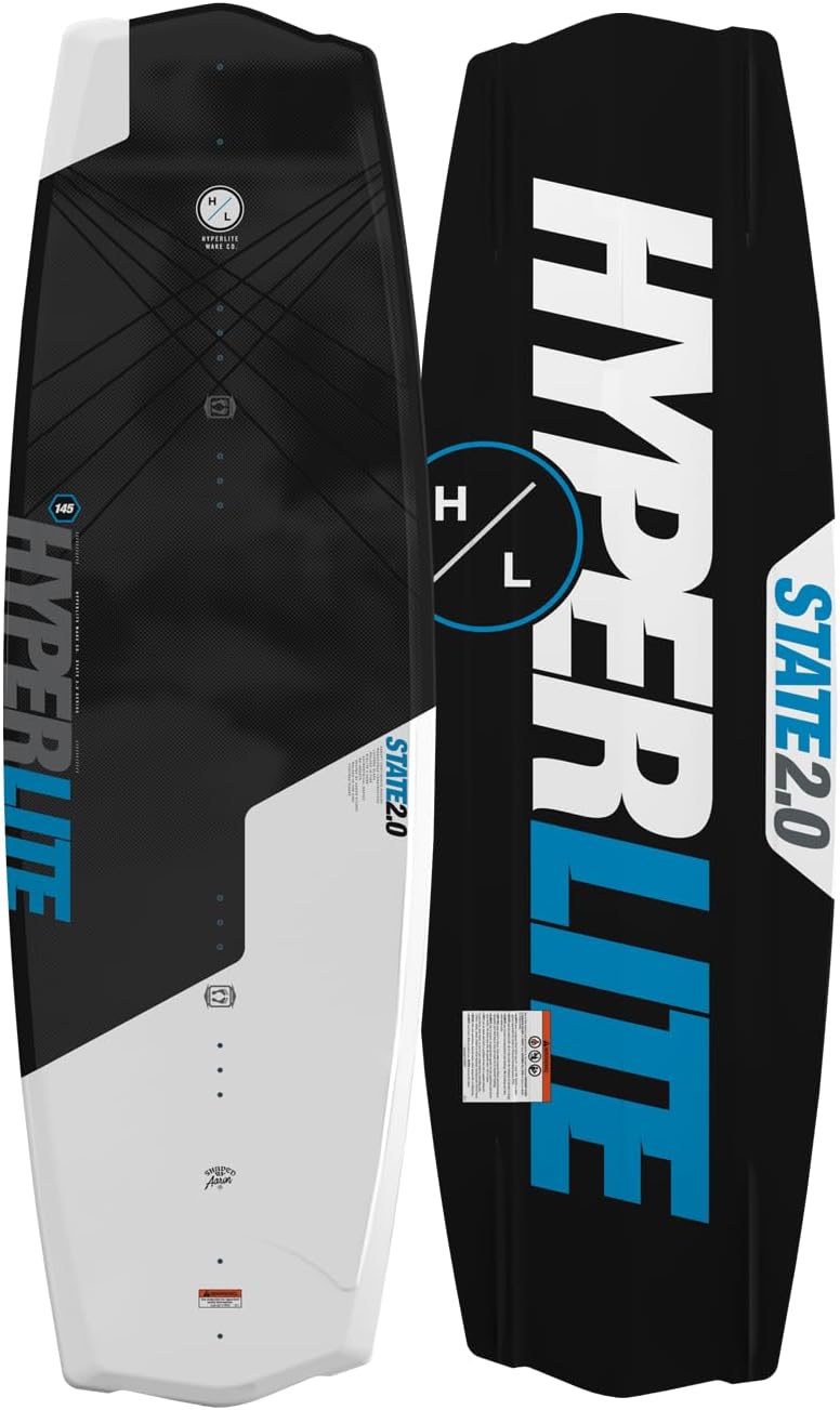 Hyperlite State 2.0 Wakeboard Package with Frequency Bindings board boot