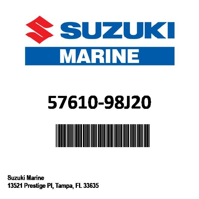 Suzuki Marine part-number reference image for propeller shaft 57610-98J20