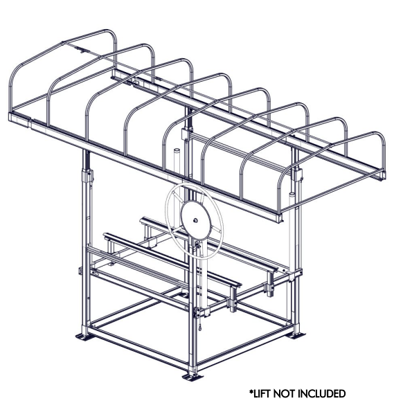 Floe V1600 PWC Canopy Frame