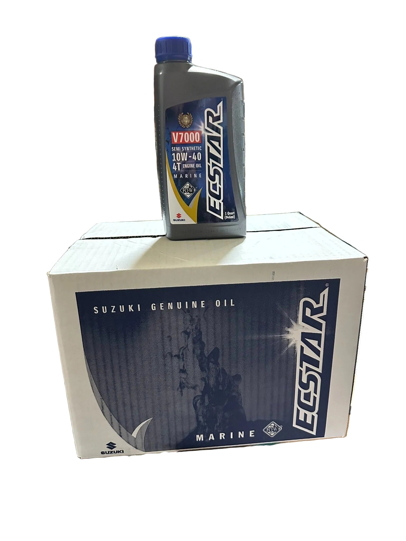 Suzuki V7000 10W-40 Quarts Case - 12 Quarts