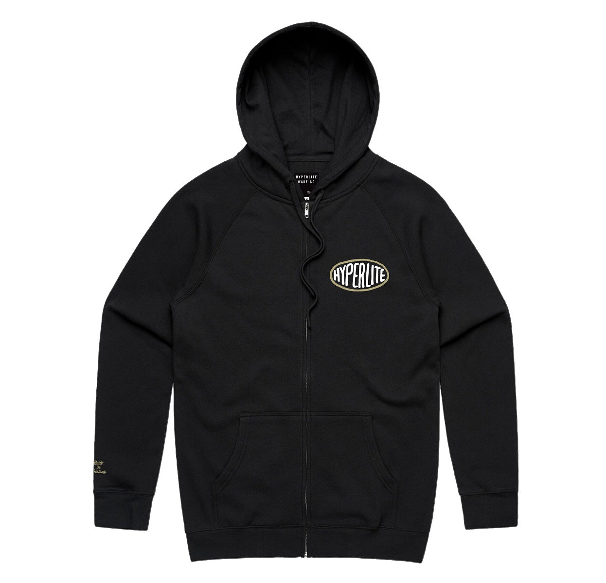 Hyperlite Gasser Zip Hoodie - Black