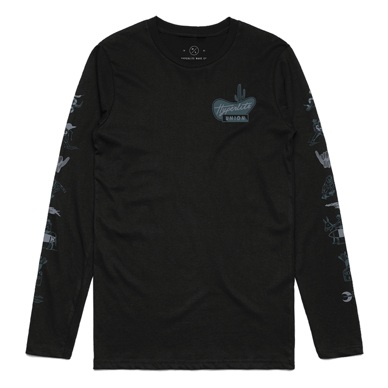 Hyperlite HL Union LS T-Shirt Black - XXL (2019)