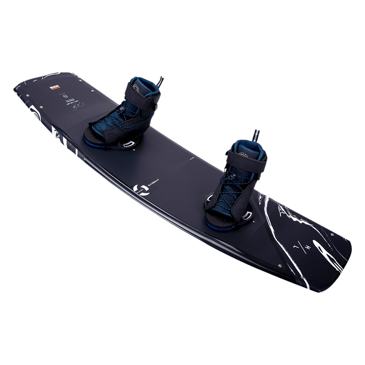 cryptic wakeboard with session bindings on top