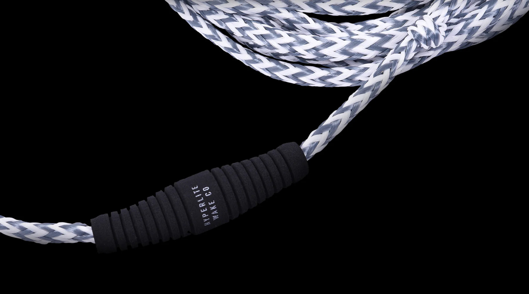 Hyperlite 77.5 Foil Surf Rope with handle adjustable 8 section wakesurf and foil rope Closeup