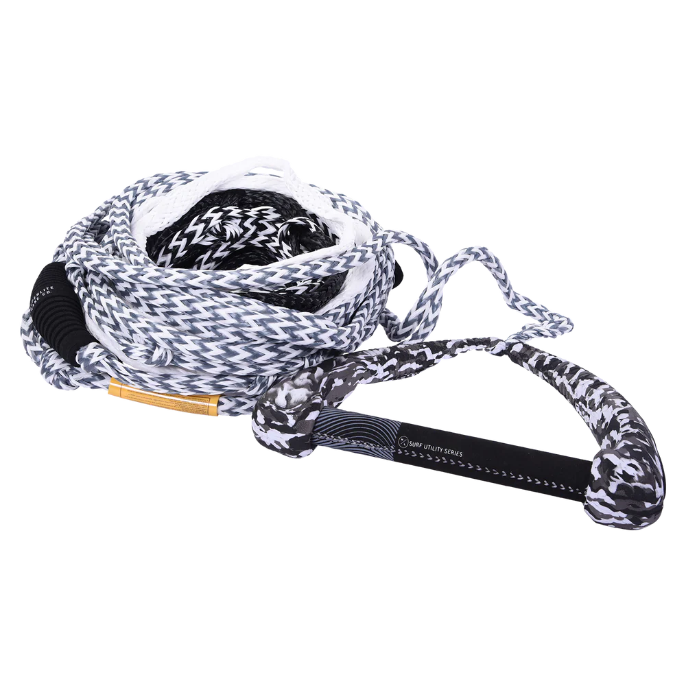 Hyperlite 77.5 Foil Surf Rope with handle adjustable 8 section wakesurf and foil rope