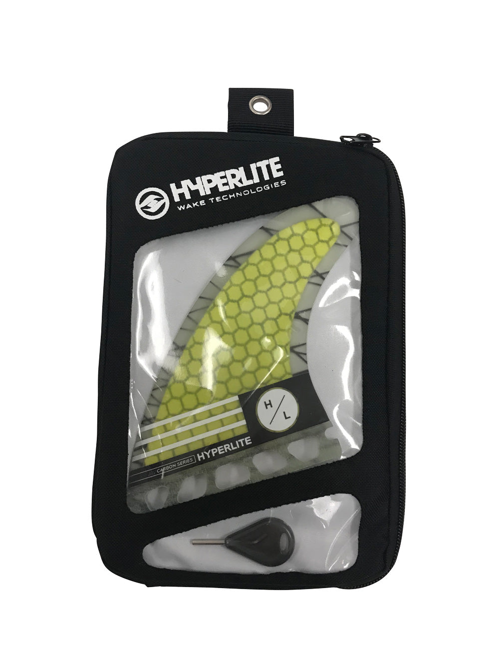 Hyperlite Wakesurf 4.75 Carbon Surf Fin Set w/Key