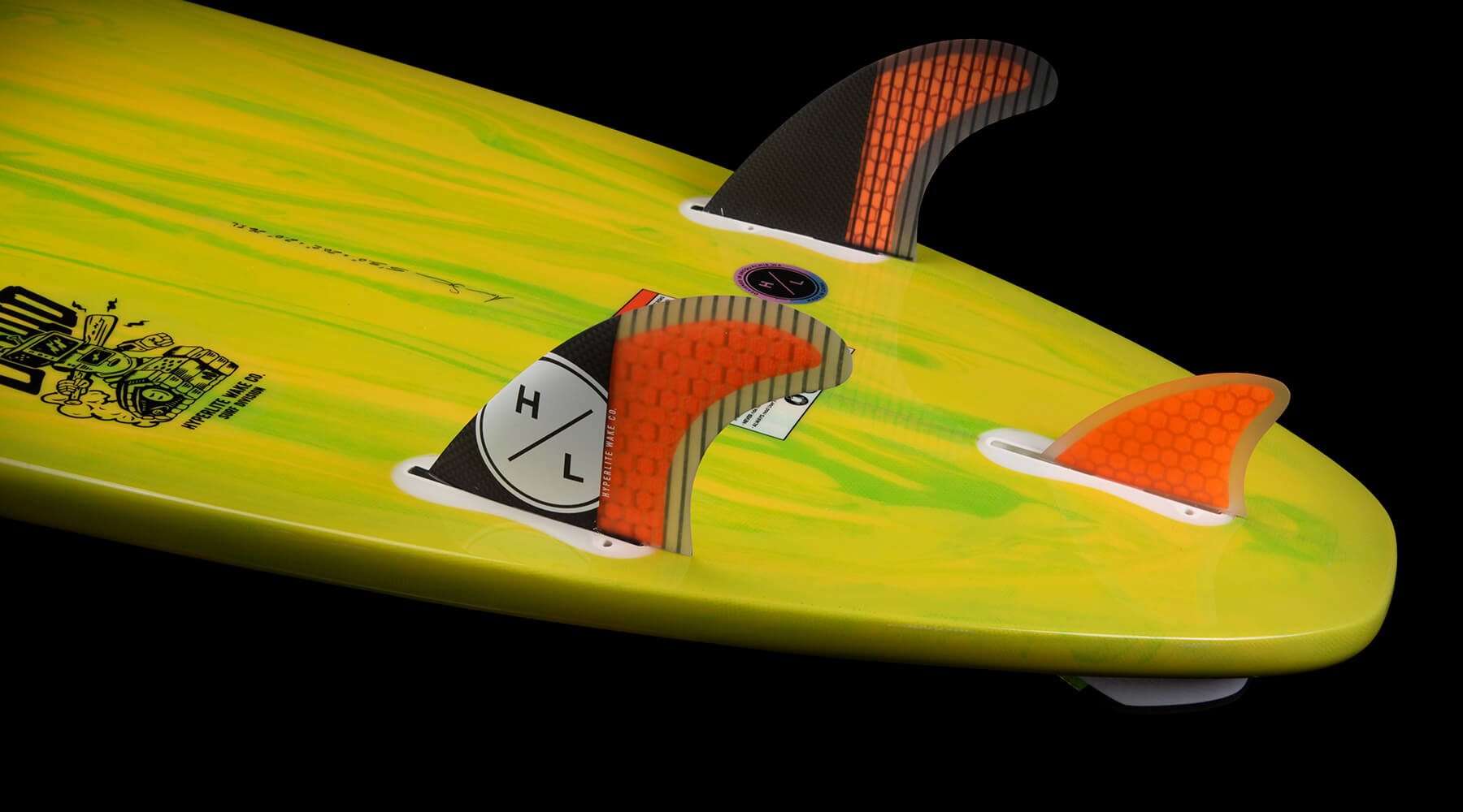 Hyperlite Droid 3 Fin Set w/Key