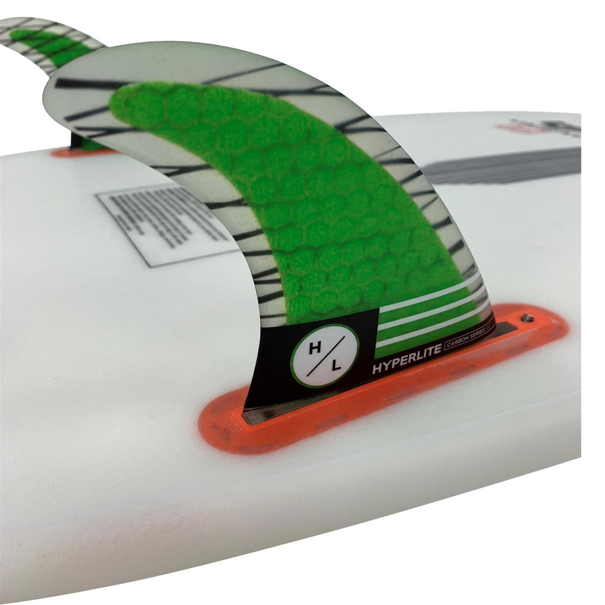 Hyperlite Surf Hyperlite Wakesurf 4.5 Riot Carbon Surf Fin Set